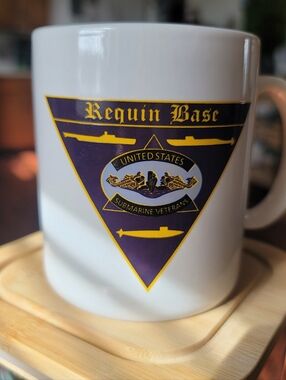 United States Submarine Veterans White Ceramic Coffee Mug